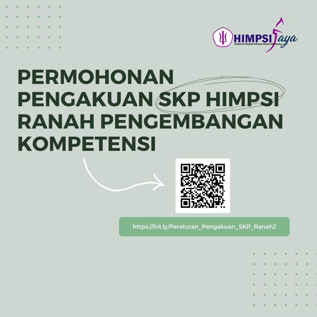 Permohonan Pengakuan SKP HIMPSI (Ranah Pengembangan Kompetensi)